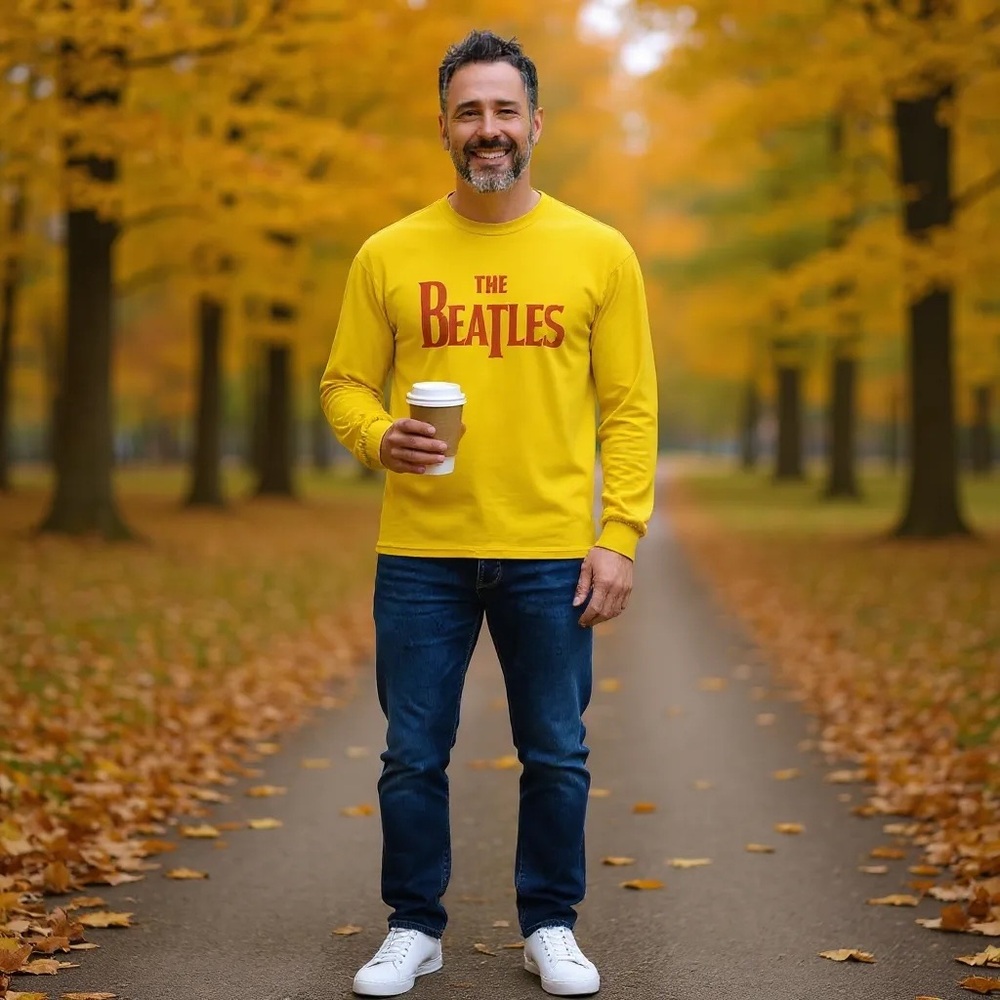 The Beatles Yellow Apple Corps Tee